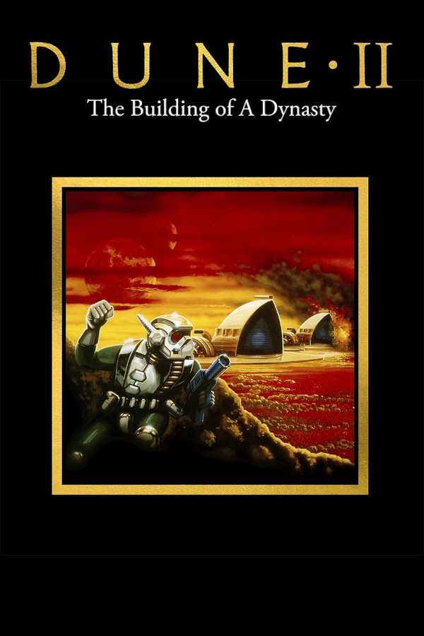 Game Poster of Dune II: The Building of a Dynasty (1992)