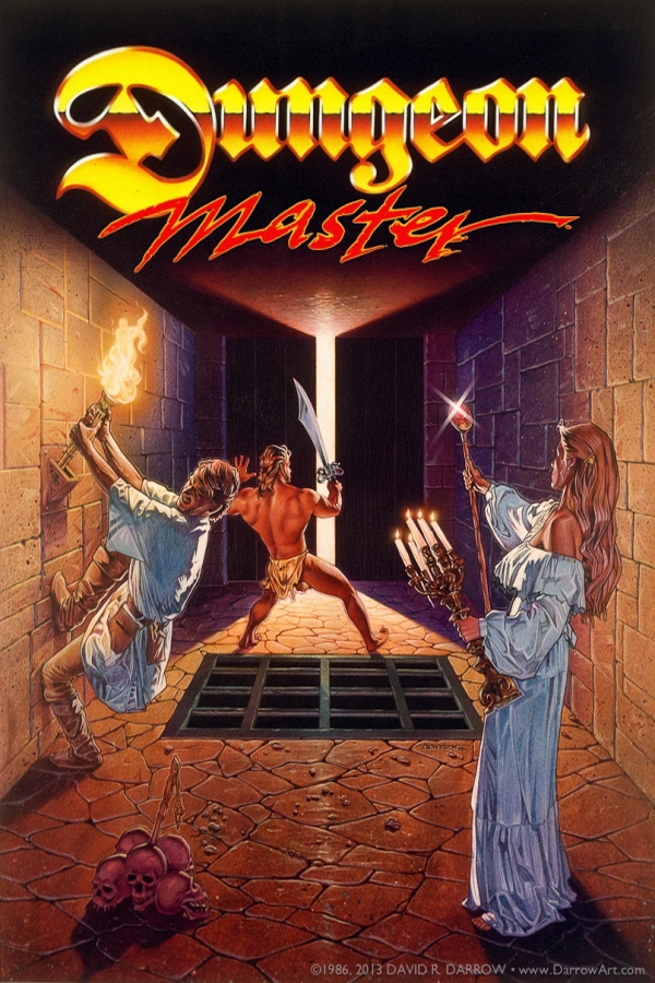 Póster del juego Dungeon Master (1987)