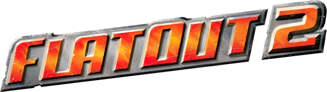 Game logo of FlatOut 2 (2006)
