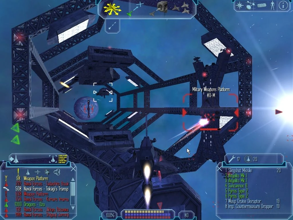 Image from the game Freelancer (2003)