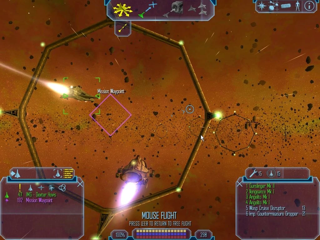 Image from the game Freelancer (2003)