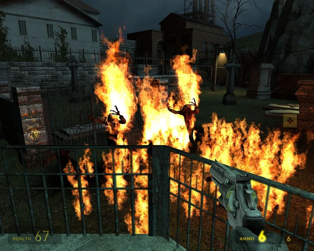 Screenshot from the game Half-Life 2 (2004)