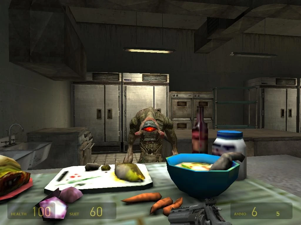 Screenshot from the game Half-Life 2 (2004)