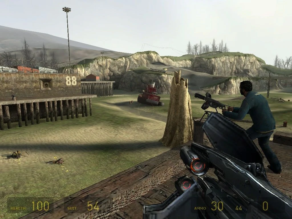 Screenshot from the game Half-Life 2 (2004)