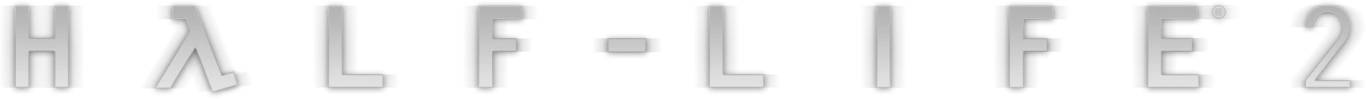 Game logo of Half-Life 2 (2004)