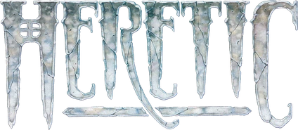 Логотип гри Heretic (1994)