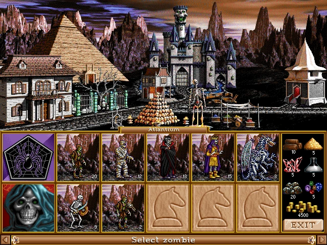 Imagen del juego Heroes of Might and Magic II: The Succession Wars (1996)