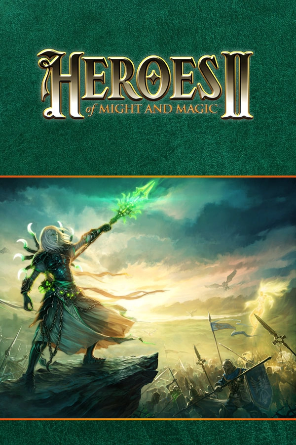Póster del juego Heroes of Might and Magic II: The Succession Wars (1996)