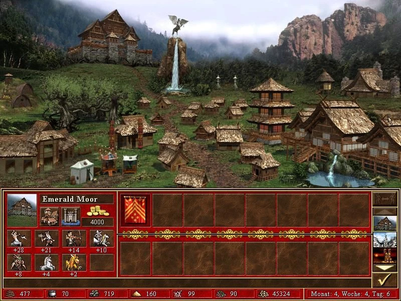 Imagen del juego Heroes of Might and Magic III: The Restoration of Erathia (1999)