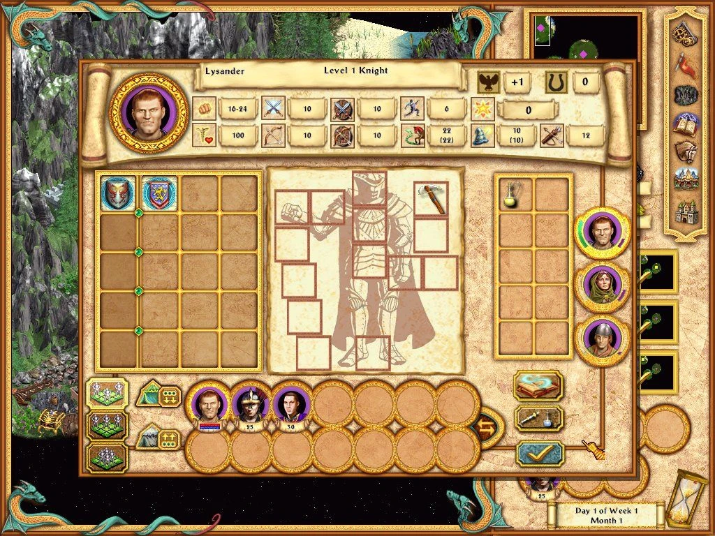 Image from the game Heroes of Might and Magic IV (2002)