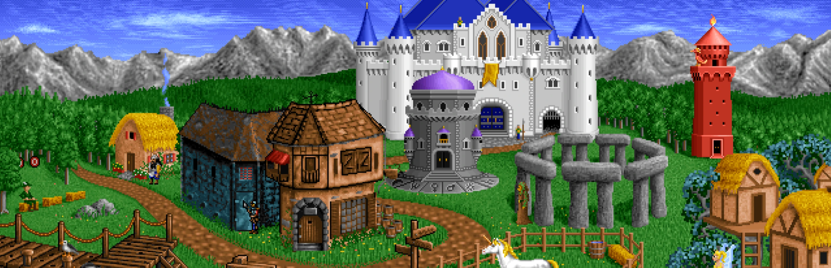 Imagen de fondo del juego Heroes of Might and Magic: A Strategic Quest (1995)