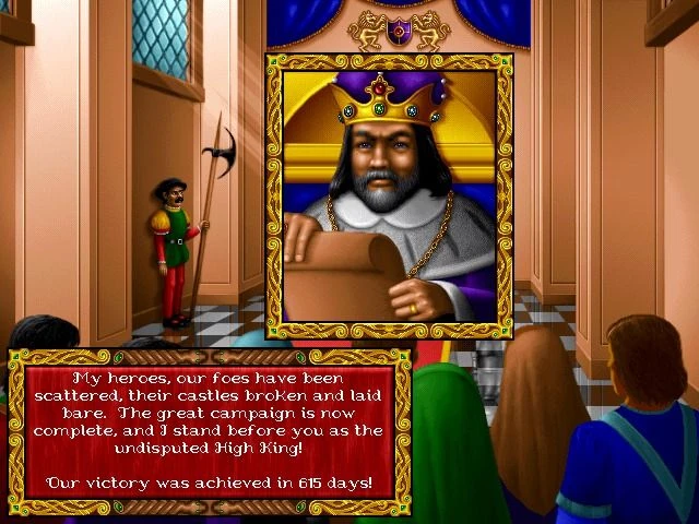 El Rey Supremo coronado anuncia la victoria tras 615 días en Heroes of Might and Magic 1995
