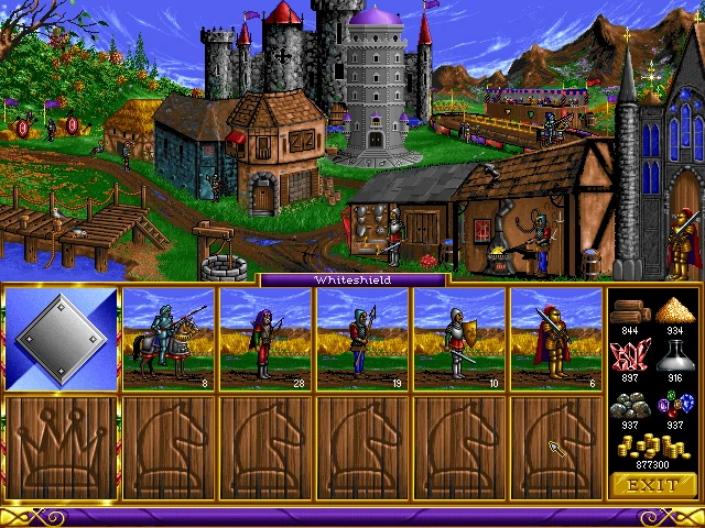 Imagen del juego Heroes of Might and Magic: A Strategic Quest (1995)