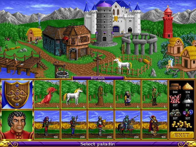Imagen del juego Heroes of Might and Magic: A Strategic Quest (1995)