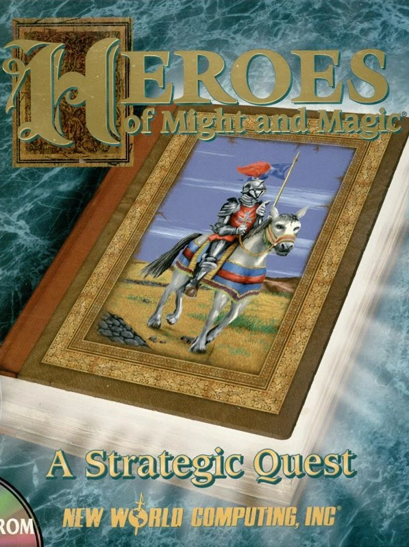Póster del juego Heroes of Might and Magic: A Strategic Quest (1995)