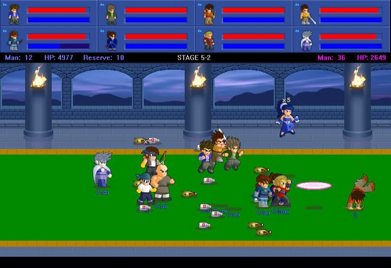 Bild aus dem Spiel Little Fighter 2 (1999)