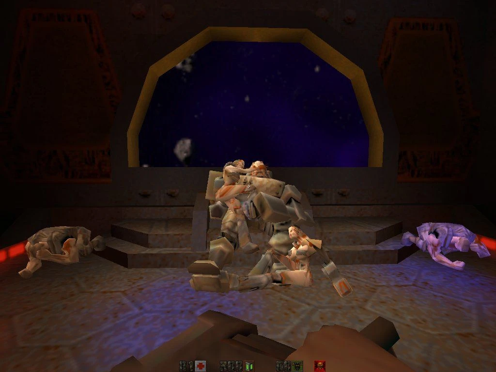 Image from the game Quake II (1997)