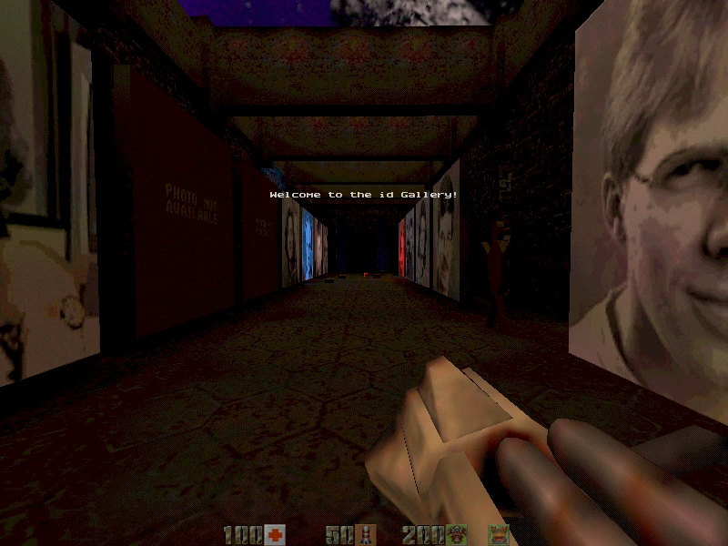 Image from the game Quake II (1997)