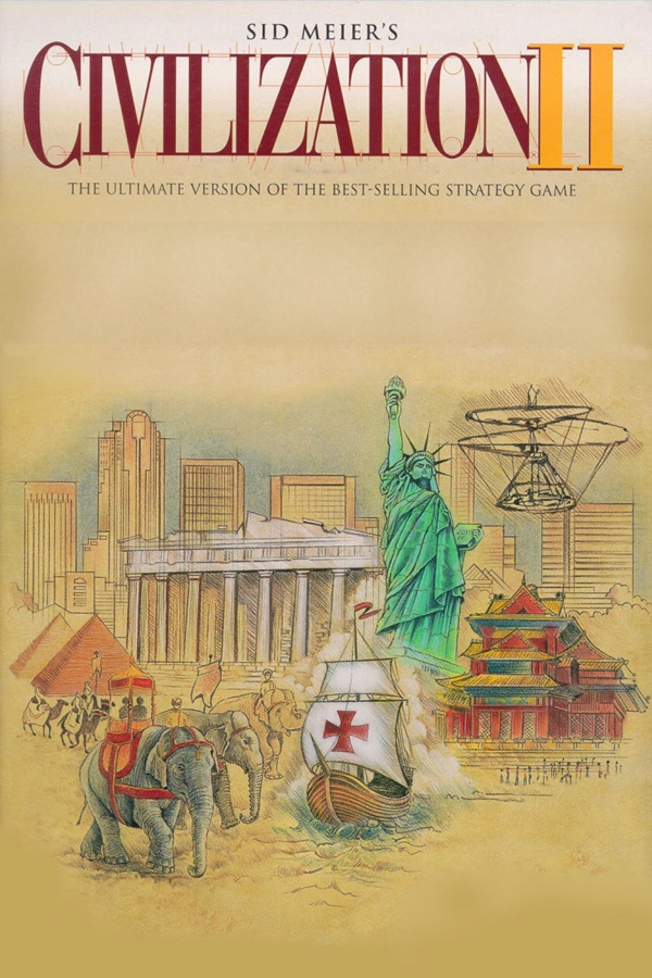 Póster del juego Sid Meier's Civilization II (1996)