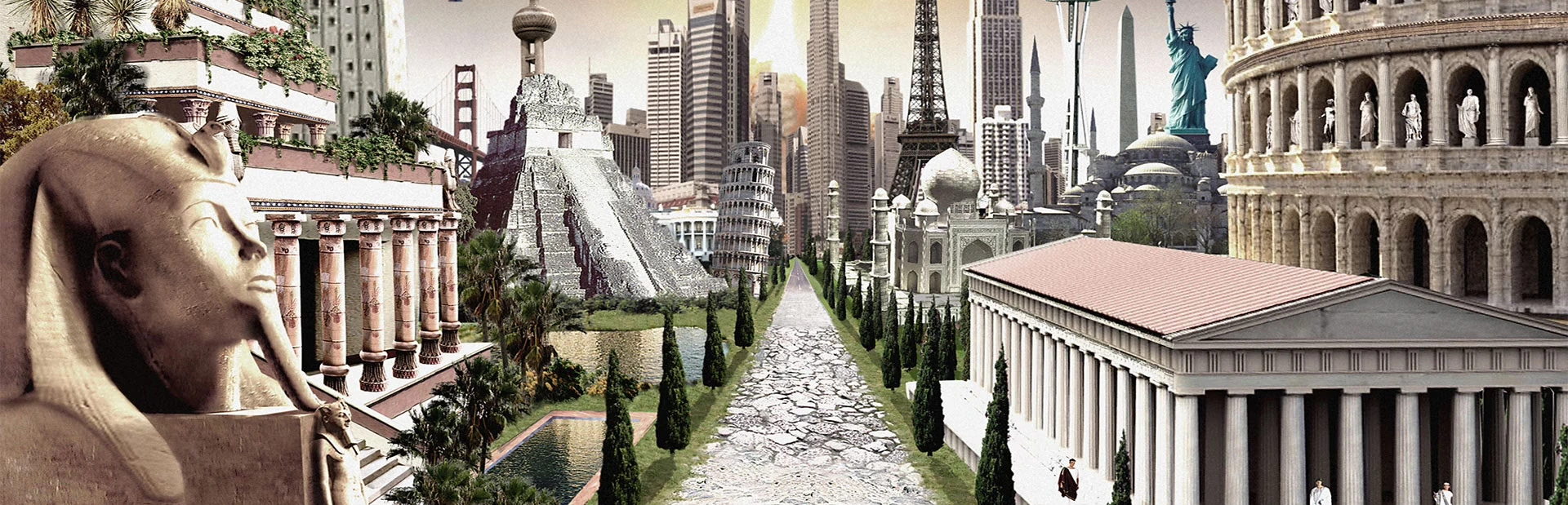 Background image from the game Sid Meier's Civilization IV (2005)