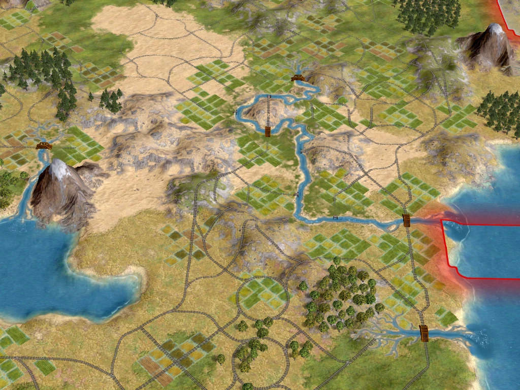 Image from the game Sid Meier's Civilization IV (2005)