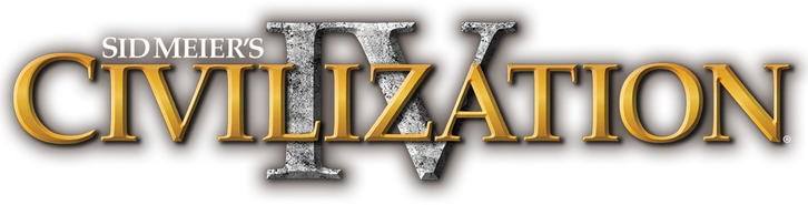 Game logo of Sid Meier's Civilization IV (2005)