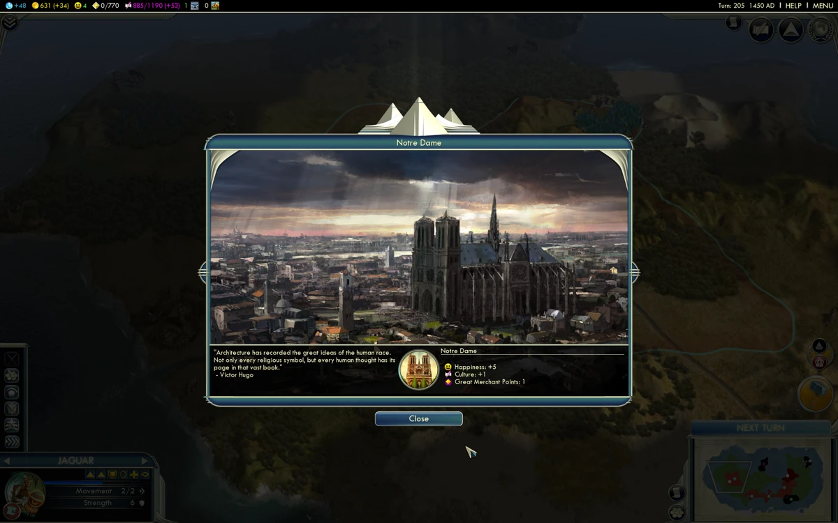 Image from the game Sid Meier's Civilization V (2010)