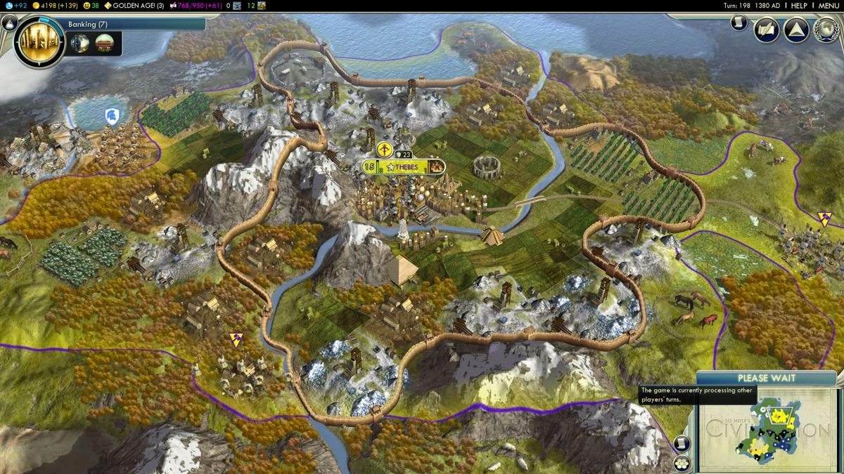 Image from the game Sid Meier's Civilization V (2010)