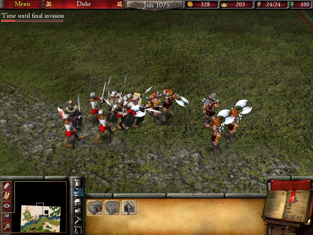 Скриншот из игры Stronghold 2 (2005)