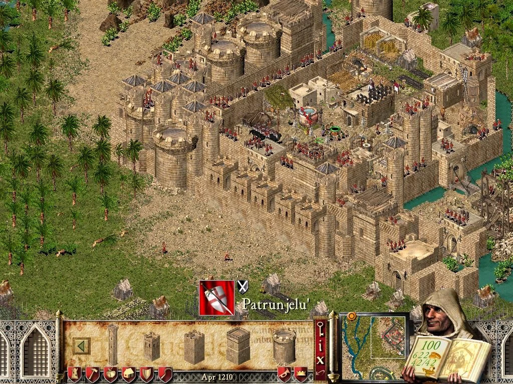 Screenshot aus dem Spiel Stronghold: Crusader (2002)