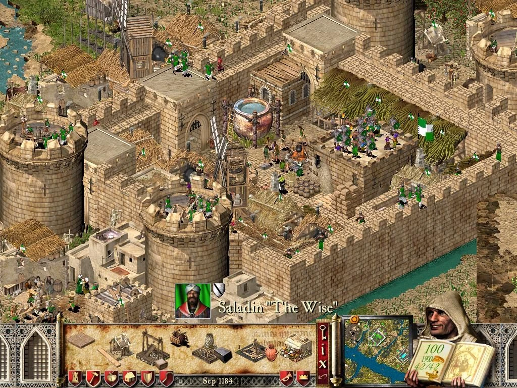Screenshot aus dem Spiel Stronghold: Crusader (2002)
