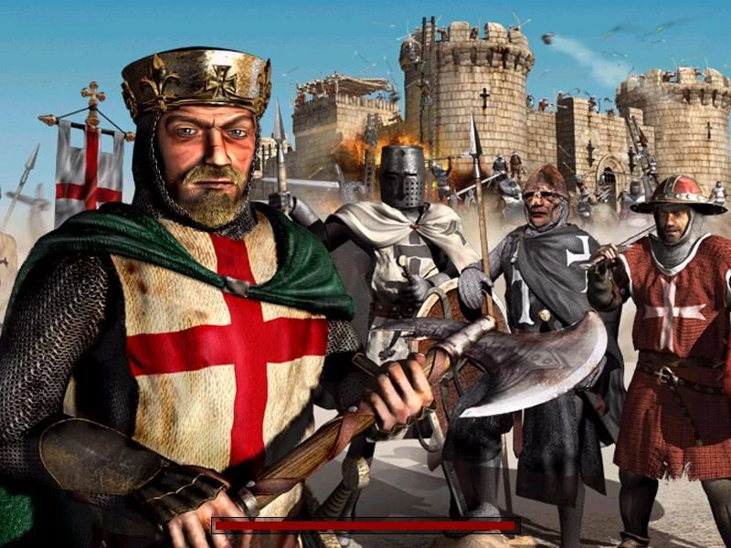 Screenshot aus dem Spiel Stronghold: Crusader (2002)