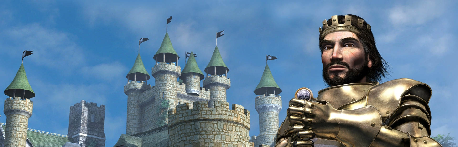 Background image from the game Stronghold Legends (2006)