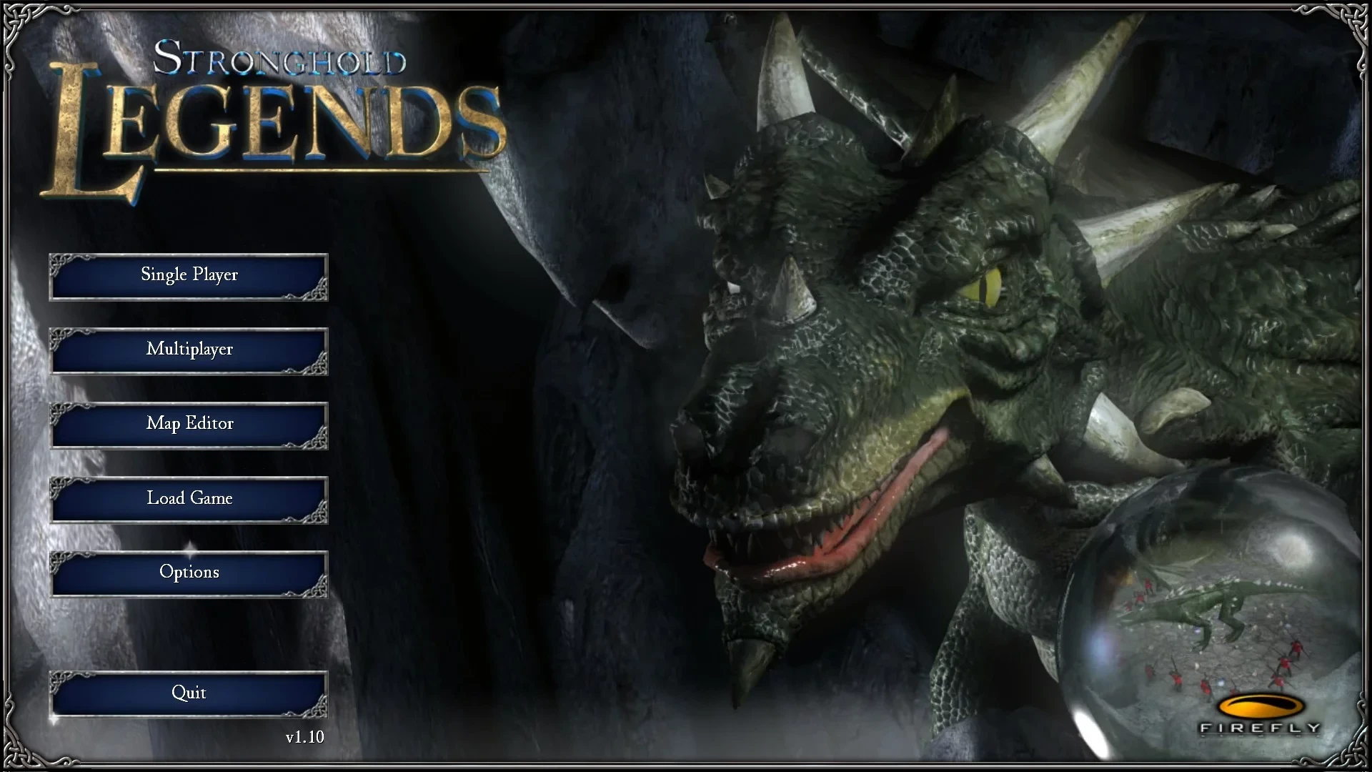 Screenshot from the game Stronghold Legends (2006)