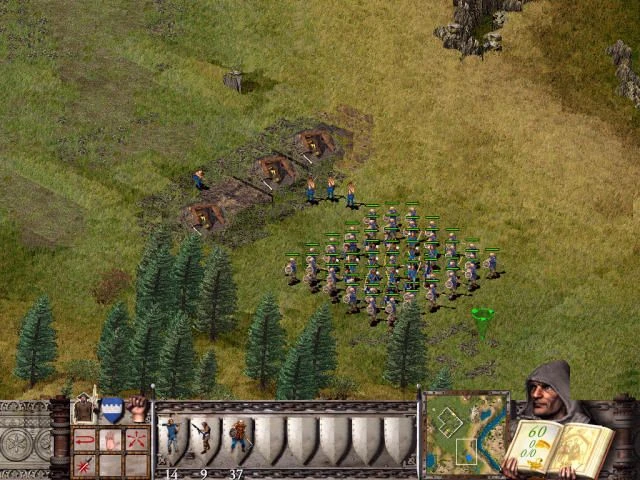 Screenshot from the game Stronghold  (2001)