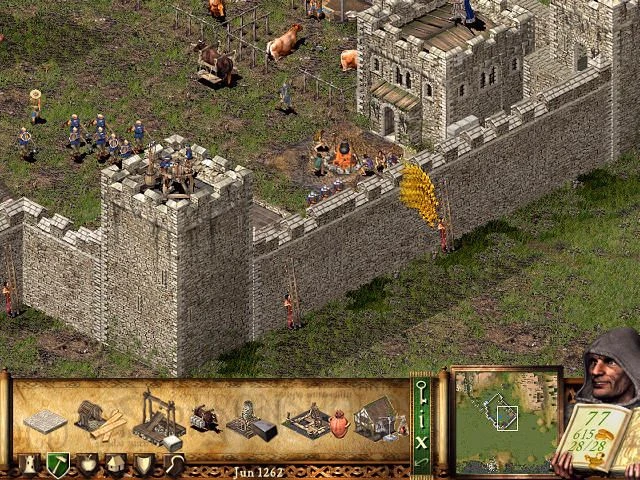 Screenshot from the game Stronghold  (2001)