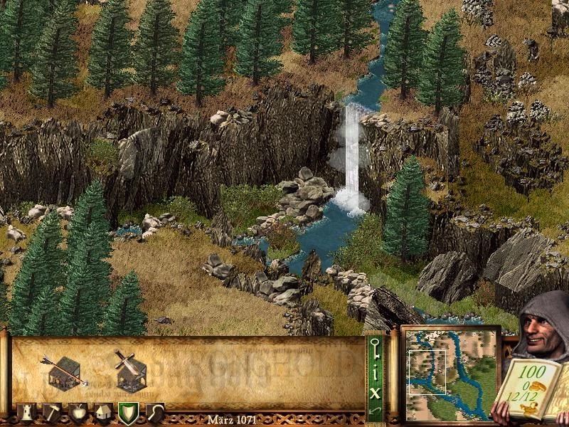 Screenshot from the game Stronghold  (2001)