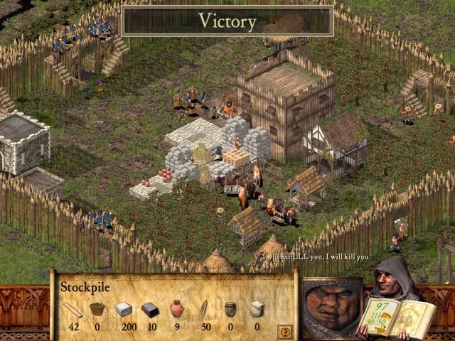 Screenshot from the game Stronghold  (2001)