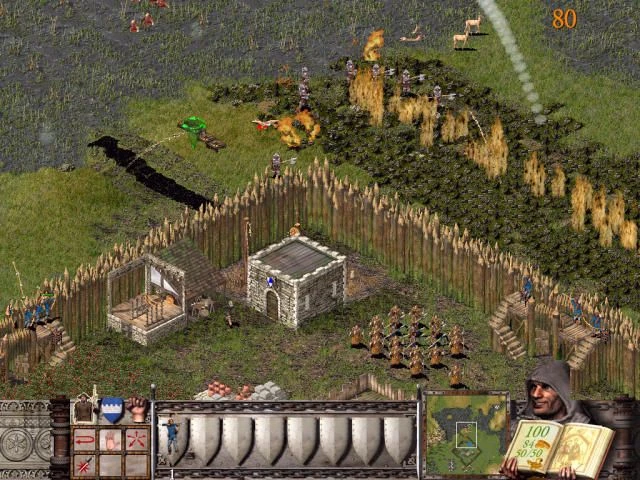 Screenshot from the game Stronghold  (2001)