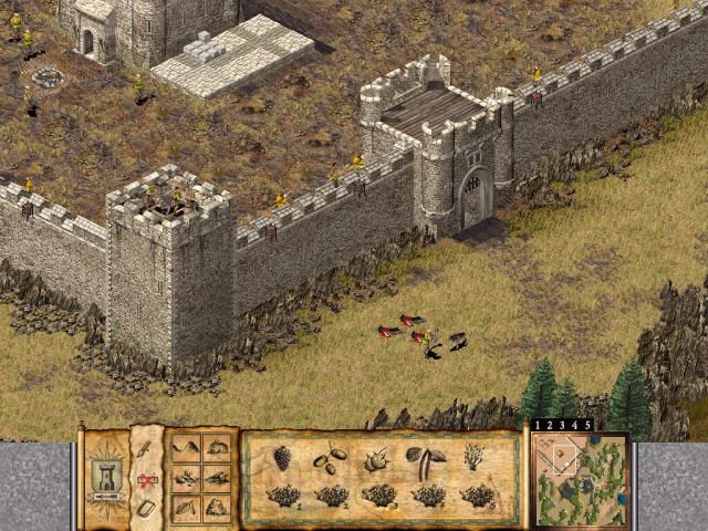 Screenshot from the game Stronghold  (2001)