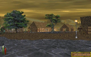 Image from the game The Elder Scrolls II: Daggerfall (1996)