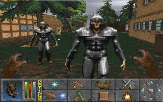 Image from the game The Elder Scrolls II: Daggerfall (1996)