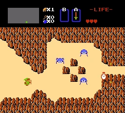Bild aus dem Spiel The Legend of Zelda (1987)