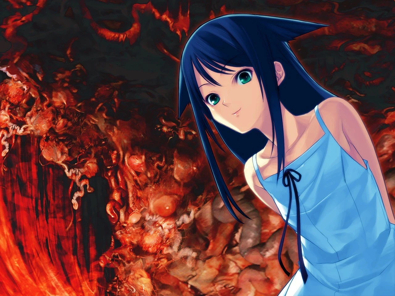 Image from the game The Song of Saya (2003)