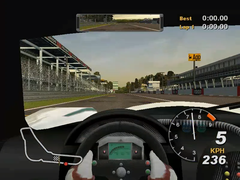 Image from the game Total Immersion Racing (2002)