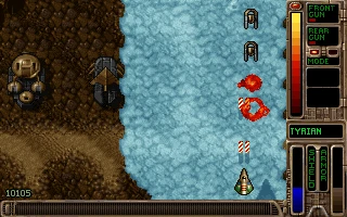 Image from the game Tyrian 2000 (1999)