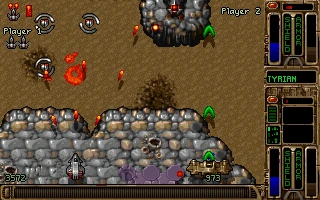Image from the game Tyrian 2000 (1999)