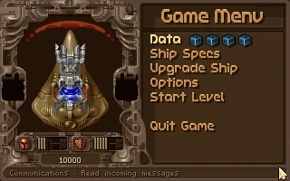 Image from the game Tyrian 2000 (1999)