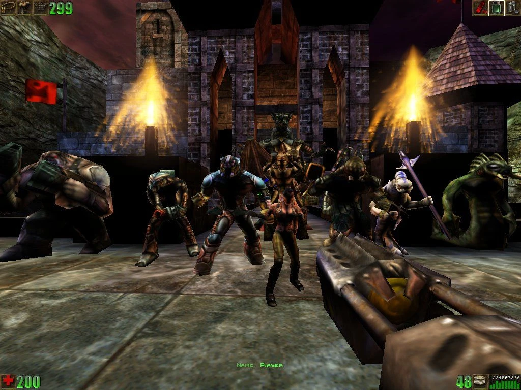 Image from the game Unreal (1998)