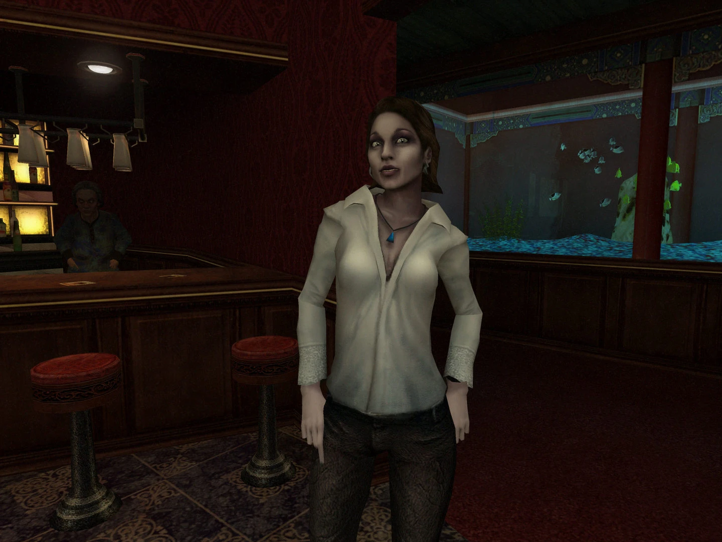 Image from the game Vampire: The Masquerade - Bloodlines (2004)